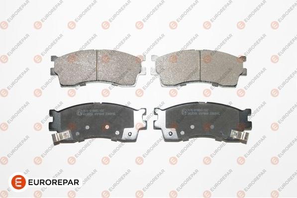 EUROREPAR 1623065080 - Тормозные колодки, дисковые, комплект www.autospares.lv