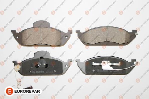 EUROREPAR 1623060280 - Bremžu uzliku kompl., Disku bremzes www.autospares.lv