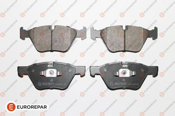 EUROREPAR 1623061280 - Bremžu uzliku kompl., Disku bremzes www.autospares.lv