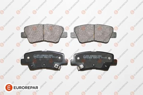 EUROREPAR 1623063980 - Brake Pad Set, disc brake www.autospares.lv