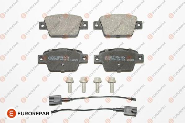 EUROREPAR 1623063780 - Bremžu uzliku kompl., Disku bremzes www.autospares.lv