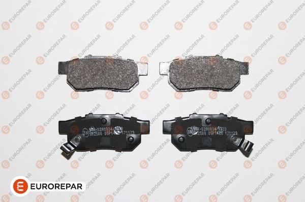 EUROREPAR 1623062780 - Bremžu uzliku kompl., Disku bremzes www.autospares.lv