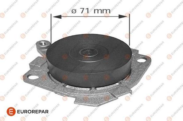 EUROREPAR 1623101280 - Ūdenssūknis autospares.lv