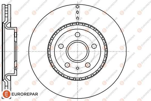 EUROREPAR 1622807980 - Bremžu diski www.autospares.lv