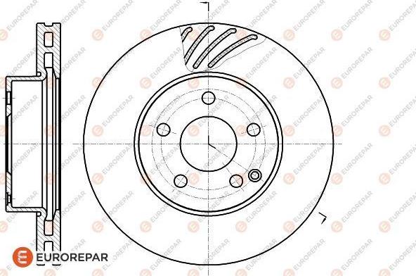 EUROREPAR 1622807680 - Bremžu diski www.autospares.lv