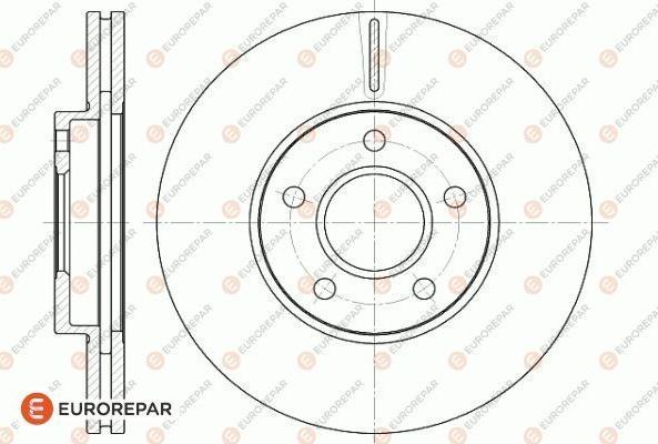 EUROREPAR 1622816380 - Bremžu diski autospares.lv