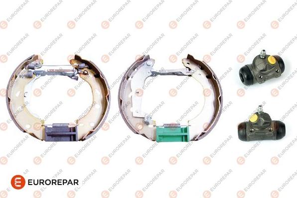 EUROREPAR 1622818980 - Комплект тормозных колодок, барабанные www.autospares.lv