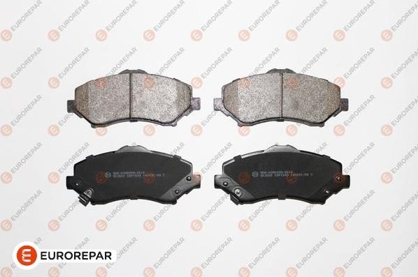 EUROREPAR 1675995480 - Bremžu uzliku kompl., Disku bremzes www.autospares.lv