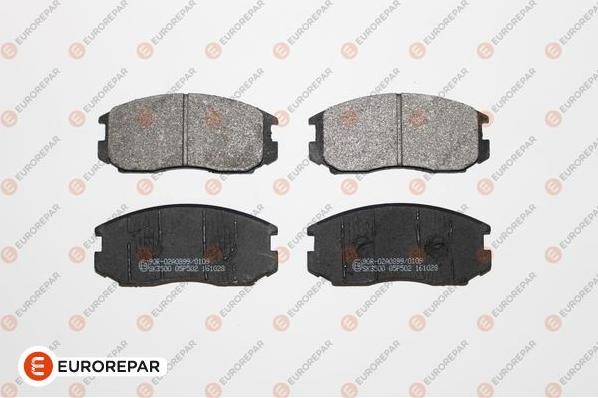 EUROREPAR 1675995580 - Brake Pad Set, disc brake www.autospares.lv