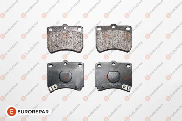 EUROREPAR 1675995680 - Bremžu uzliku kompl., Disku bremzes autospares.lv