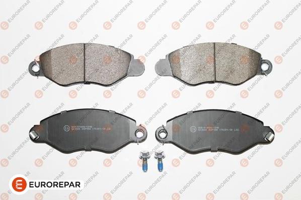 EUROREPAR 1675995180 - Bremžu uzliku kompl., Disku bremzes www.autospares.lv