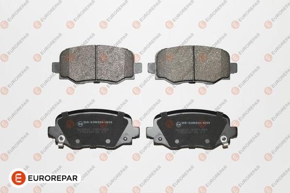 EUROREPAR 1675996280 - Bremžu uzliku kompl., Disku bremzes www.autospares.lv