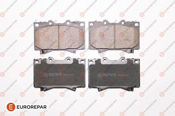 EUROREPAR 1675993780 - Bremžu uzliku kompl., Disku bremzes autospares.lv