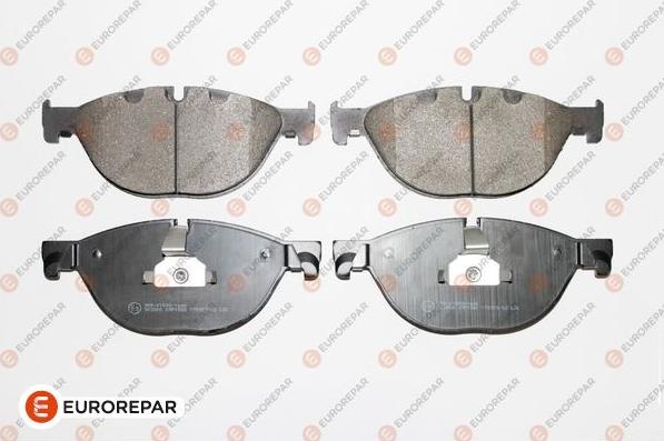 EUROREPAR 1675989680 - Bremžu uzliku kompl., Disku bremzes www.autospares.lv