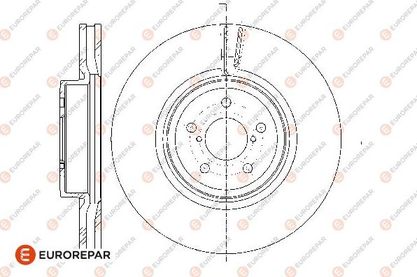 EUROREPAR 1676009380 - Bremžu diski www.autospares.lv