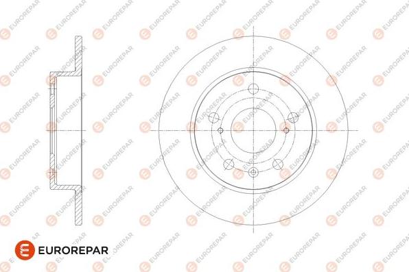 EUROREPAR 1676008980 - Bremžu diski www.autospares.lv