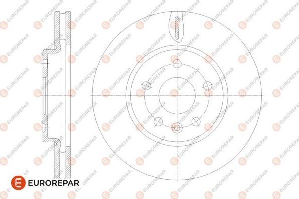 EUROREPAR 1676008380 - Bremžu diski www.autospares.lv