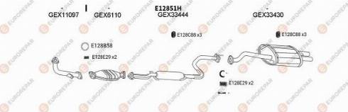 EUROREPAR 100117 - Izplūdes gāzu sistēma www.autospares.lv