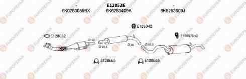 EUROREPAR 102871 - Izplūdes gāzu sistēma www.autospares.lv