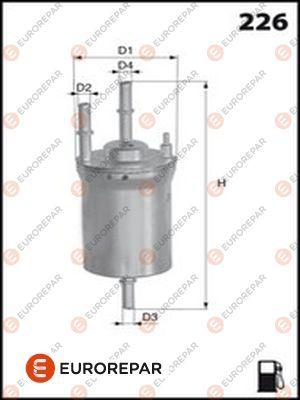 EUROREPAR E145079 - Fuel filter www.autospares.lv