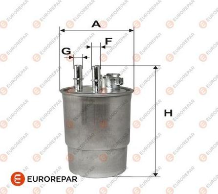 EUROREPAR E148159 - Degvielas filtrs www.autospares.lv