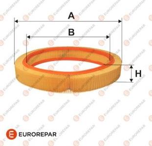 EUROREPAR E147096 - Gaisa filtrs www.autospares.lv