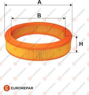 EUROREPAR E147082 - Gaisa filtrs www.autospares.lv