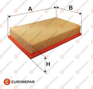 EUROREPAR E147075 - Gaisa filtrs autospares.lv