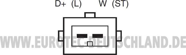 Eurotec 12046460 - Генератор www.autospares.lv
