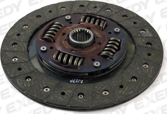 Exedy DHD003U - Диск сцепления, фрикцион www.autospares.lv