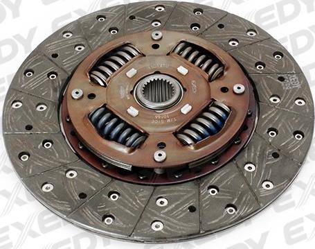 Exedy ISD141U - Диск сцепления, фрикцион www.autospares.lv