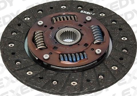 Exedy ISD115U - Диск сцепления, фрикцион www.autospares.lv