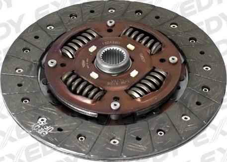 Exedy ISD128U - Диск сцепления, фрикцион www.autospares.lv