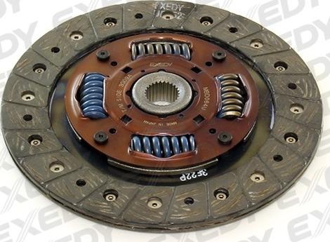 Exedy MBD064U - Диск сцепления, фрикцион www.autospares.lv