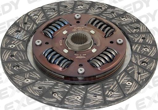 Exedy NSD095U - Диск сцепления, фрикцион www.autospares.lv