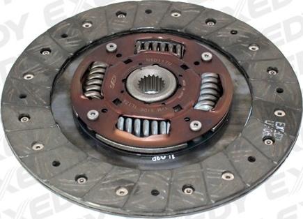 Exedy NSD117U - Диск сцепления, фрикцион www.autospares.lv