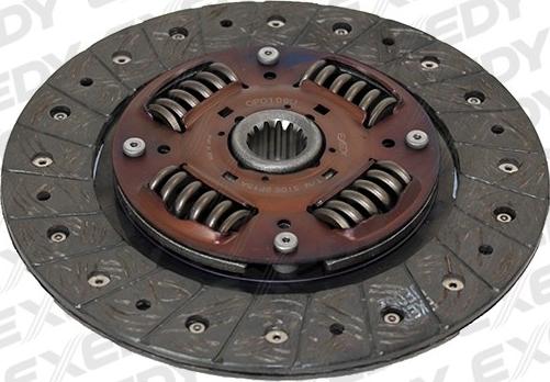 Exedy OPD109U - Диск сцепления, фрикцион www.autospares.lv