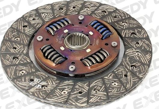 Exedy TYD113U - Sajūga disks www.autospares.lv