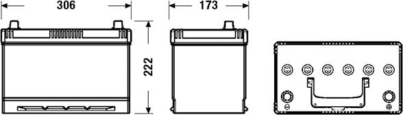 Exide EC904 - Startera akumulatoru baterija www.autospares.lv