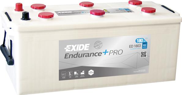 Exide ED1803 - Startera akumulatoru baterija www.autospares.lv