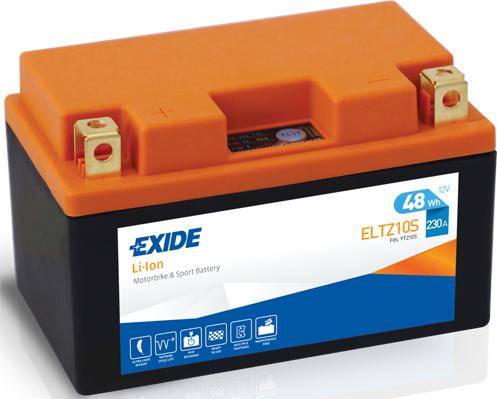 Exide ELTZ10S - Startera akumulatoru baterija www.autospares.lv