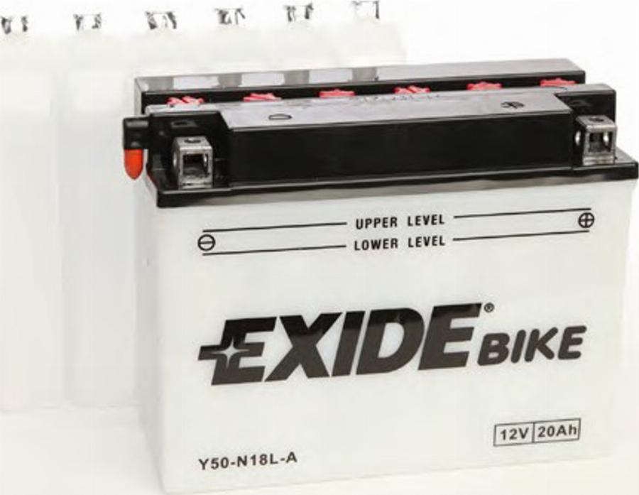 Exide Y50N18LA - Startera akumulatoru baterija www.autospares.lv