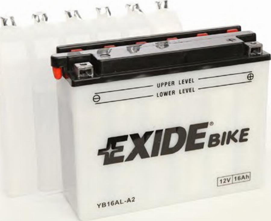 Exide YB16ALA2 - Startera akumulatoru baterija www.autospares.lv