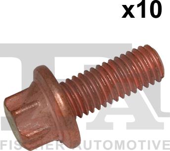 FA1 982-T08-721.10 - Болт, система выпуска www.autospares.lv