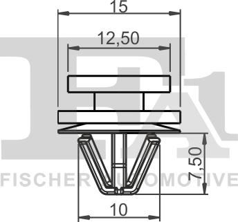 FA1 41-40003.25 - Moldings / aizsarguzlika www.autospares.lv