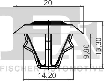 FA1 14-10005.5 - Moldings / aizsarguzlika autospares.lv