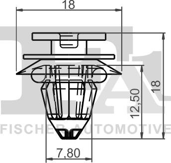 FA1 10-40024.10 - Moldings / aizsarguzlika www.autospares.lv