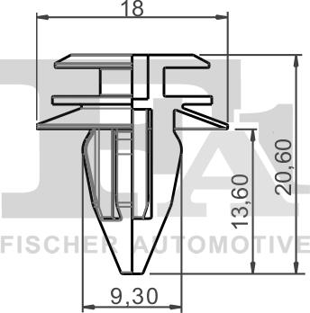 FA1 10-40027.10 - Moldings / aizsarguzlika www.autospares.lv