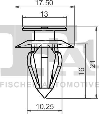 FA1 11-40003.25 - Moldings / aizsarguzlika www.autospares.lv