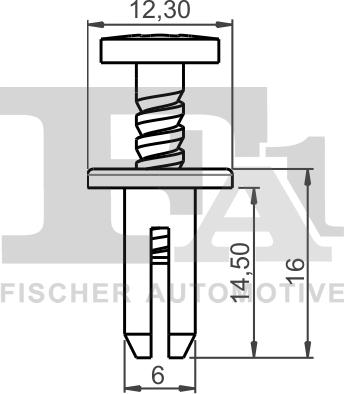 FA1 11-30011.5 - Moldings / aizsarguzlika www.autospares.lv